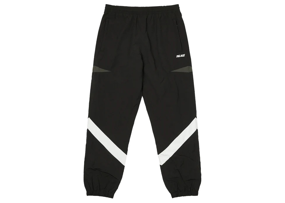 Palace Panelled Shell Joggers Black Men's - FW22 - US