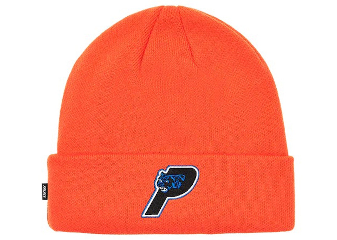 Pre-owned Palace Panther Beanie Orange