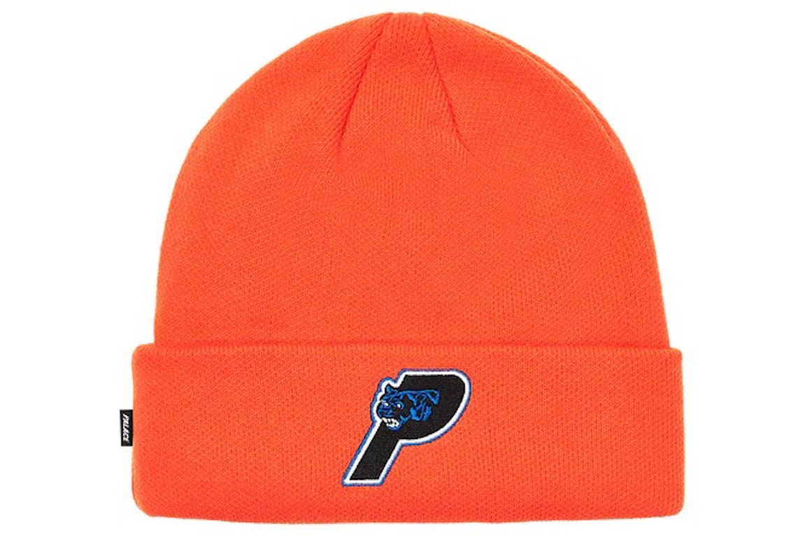 Pre-owned Palace Panther Beanie Orange