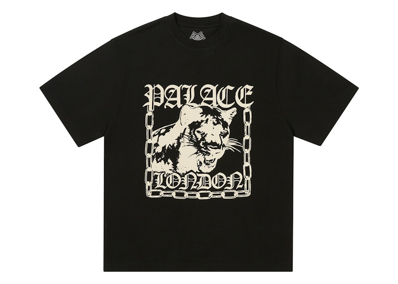 Palace Panther T-Shirt Black Men's - FW24 - US