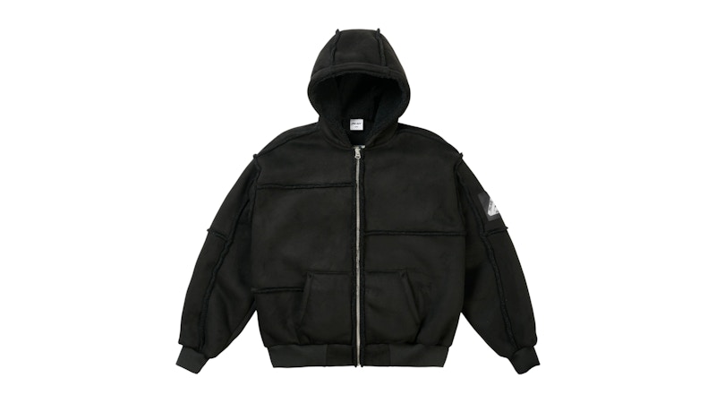 Giacca Palace Patch Me Up in shearling nera