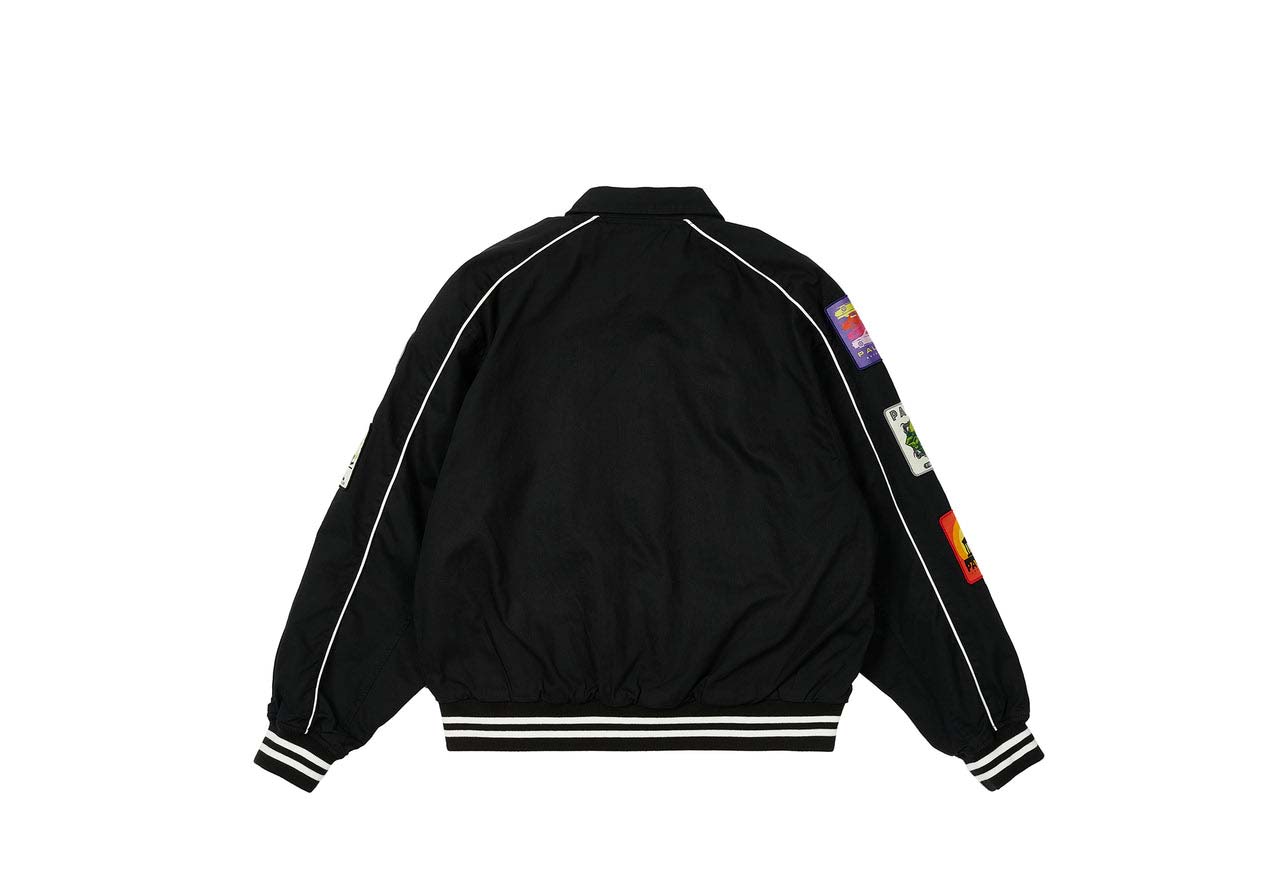 Palace Patches Cotton Bomber Black メンズ - SS22 - JP