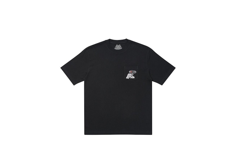 Palace Peace Pocket T-Shirt Black Men's - SS20 - GB