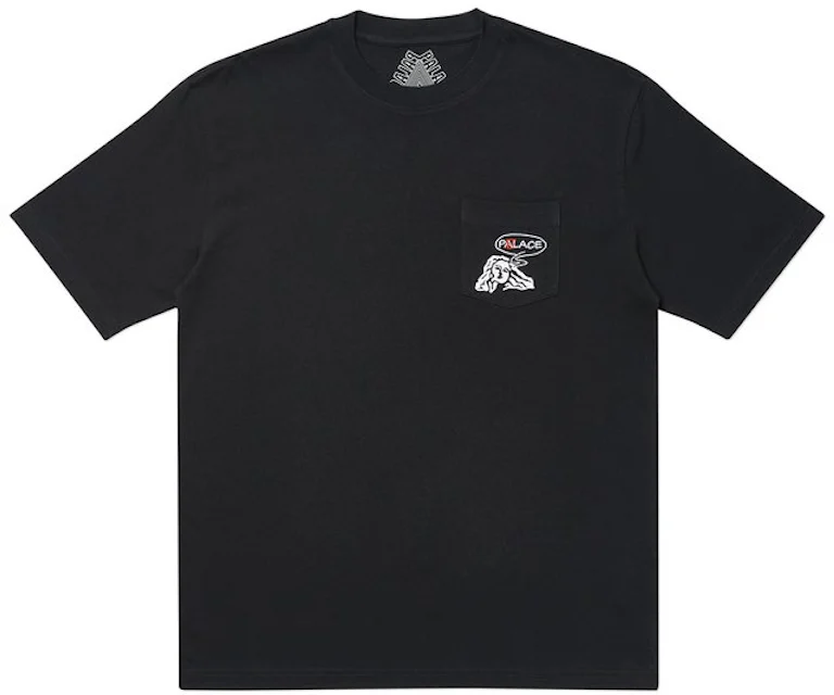 Palace Peace Pocket T-Shirt Black - SS20 Men's - US