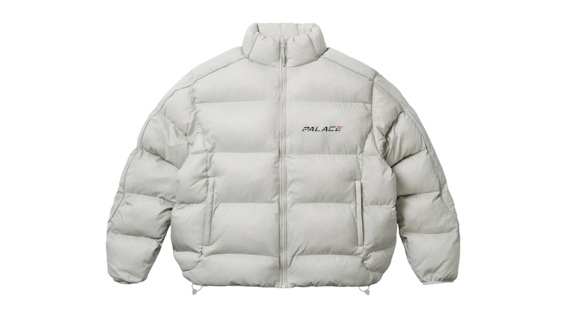 Palace Performance Puffer Jacket Grey Men's - FW25 - US