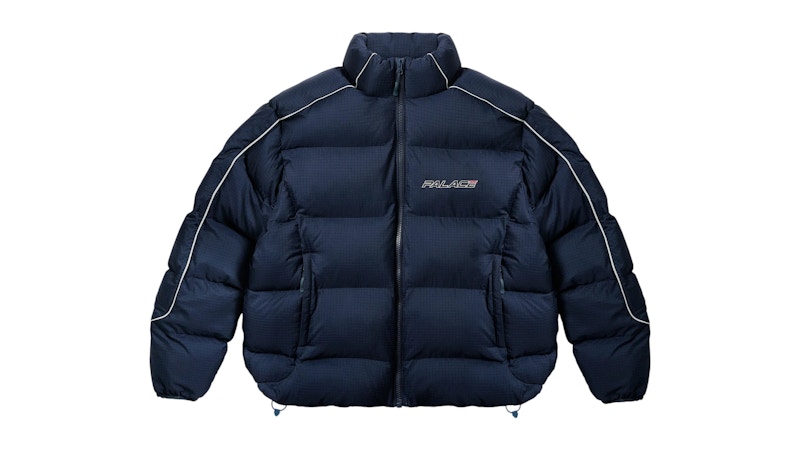 Palace Performance Puffer Jacket Navy Men's - FW25 - US