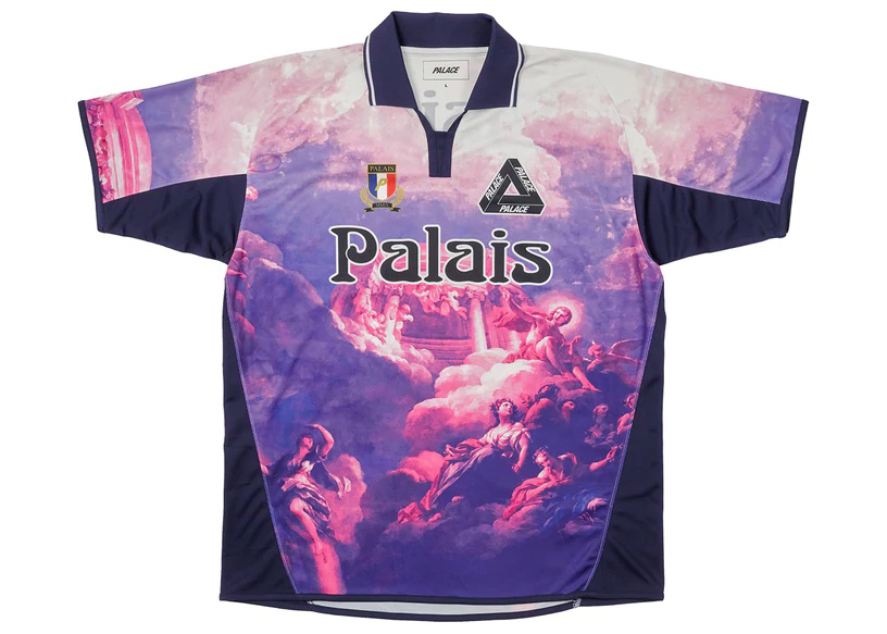 Palace Persailles Football Top Pink Men's - SS22 - US