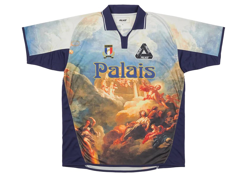 Palace Persailles Football Top White メンズ - SS22 - JP