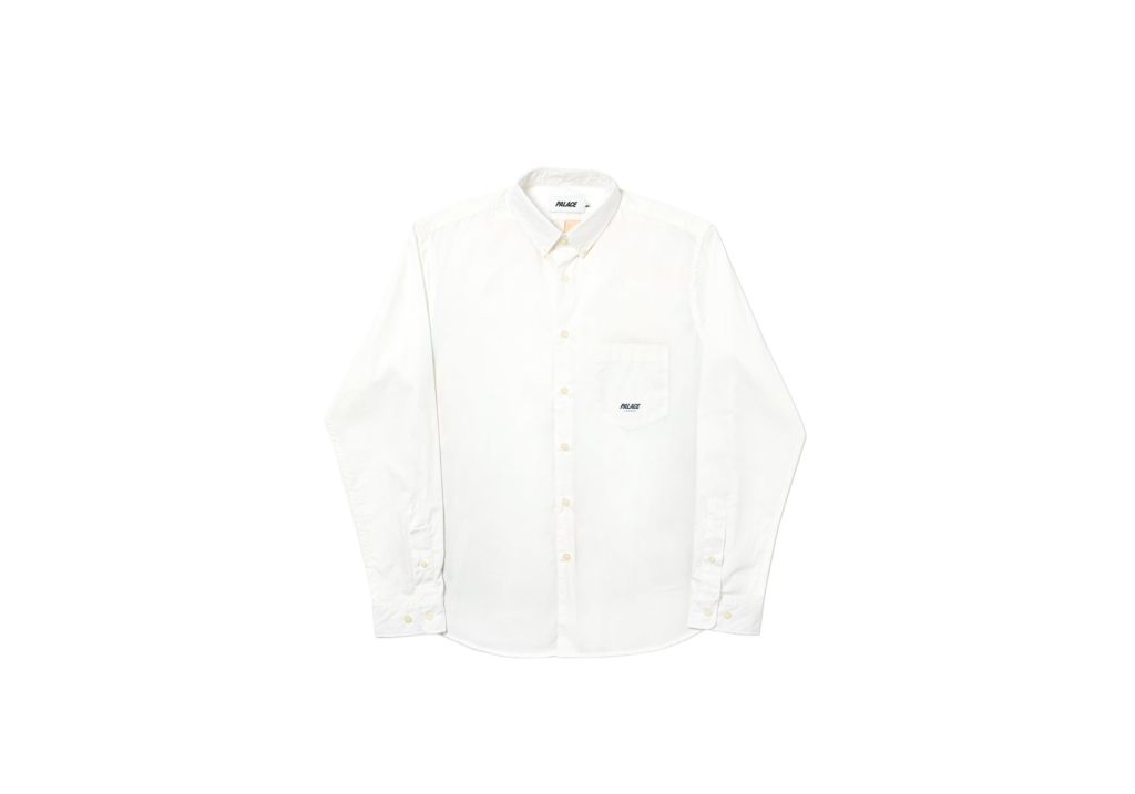 Palace Persailles Shirt White - FW19 Men's - US
