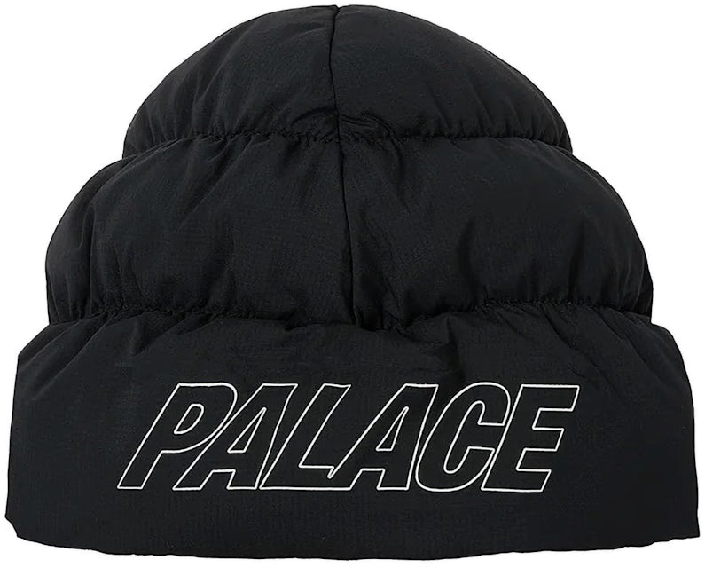 Palace Pertex Puffa Beanie Black Men\'s - US - FW23