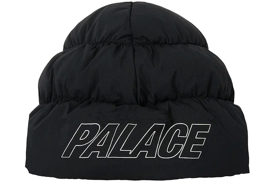 Palace Pertex Puffa Beanie Black Men\'s - FW23 - US