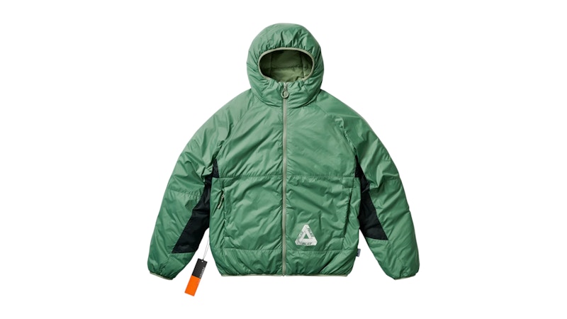 Palace Pertex Quantum Patch Jacket Green/Black Men's - FW25 - US