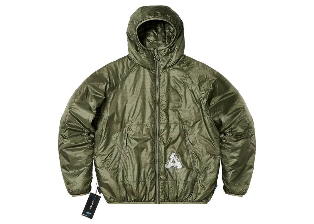 Palace Pertex Quilted Jacket The Deep Green メンズ - FW23 - JP