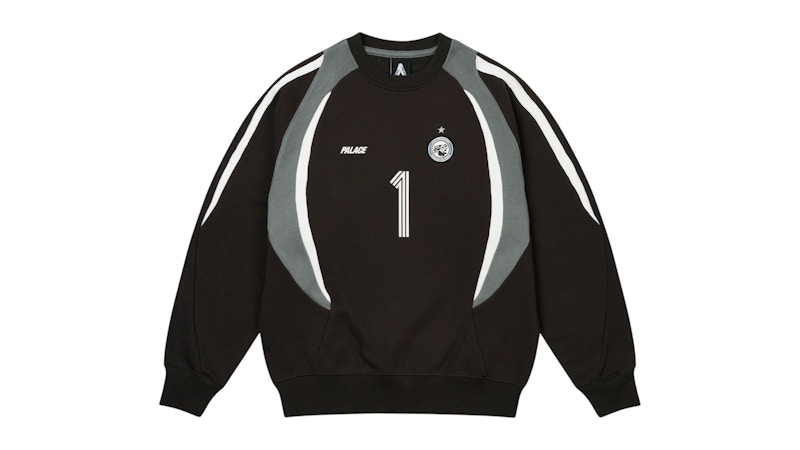 Palace Phantasy Warm Up Crew Black Men's - FW25 - US