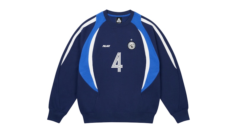 Palace Phantasy Warm Up Crew Blues Men's - FW25 - US