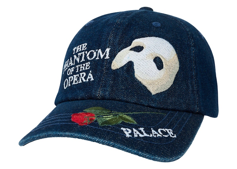 青　PALACE PHANTOM THE OPEPA 6-PANEL CAP