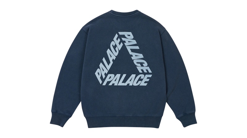 Palace Pigment P3 Crew Navy Men's - SS25 - US Palace Pigment P3 Crew Navy Men's - SS25 - US