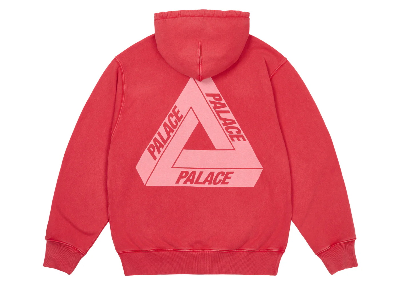 Palace Washed Out Tri-Ferg Hood Green