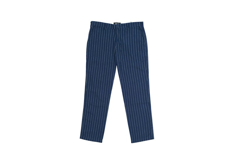 Palace Pinstripe Work Pant Navy
