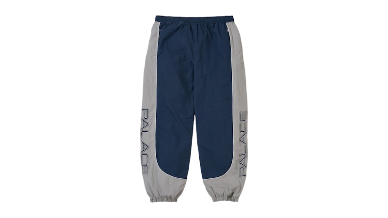 Palace Piped Shell Joggers Navy