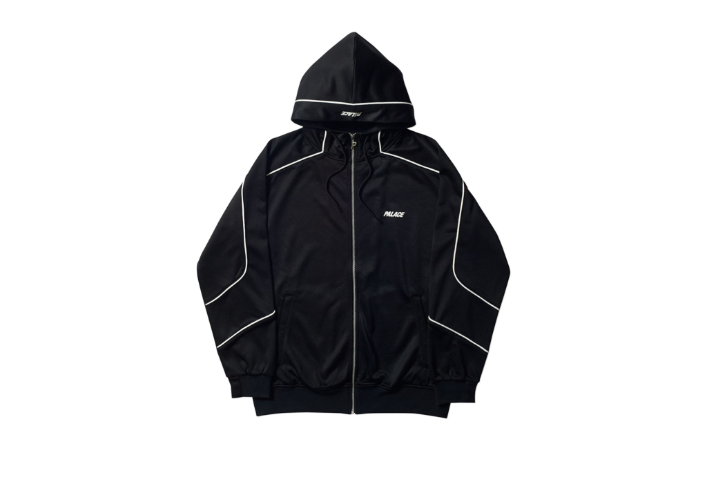 Palace Pipeline Hooded Track Jacket Black/White メンズ - Spring ...