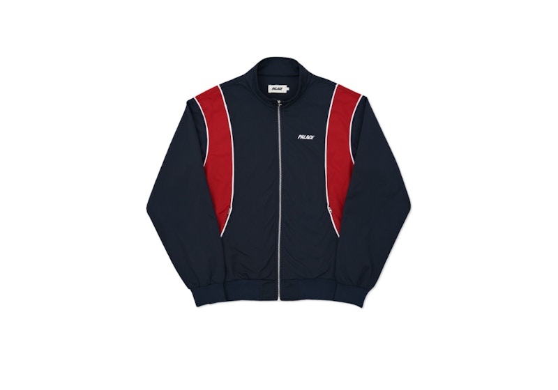 PALACE OVERLAY TRACK TOP NAVY Lの+stbp.com.br