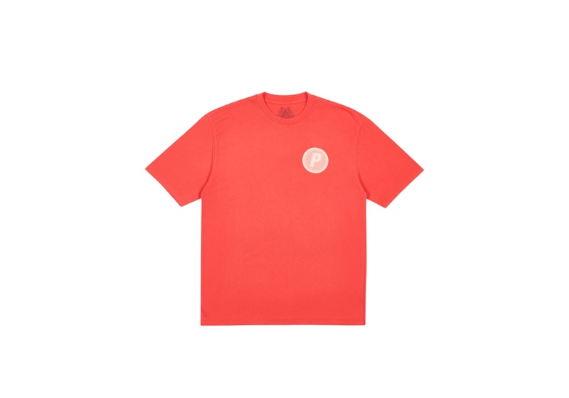 Palace Pircular T-Shirt Light Red