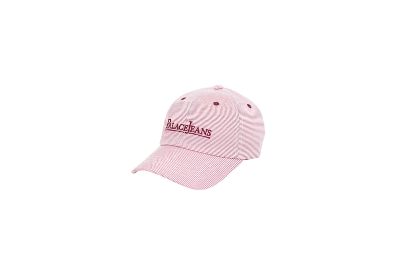 Palace Pj's 6-Panel Stripes Red/White