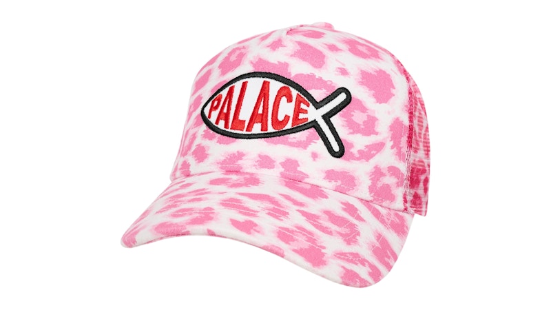Palace Plaice Trucker Pink Leopard