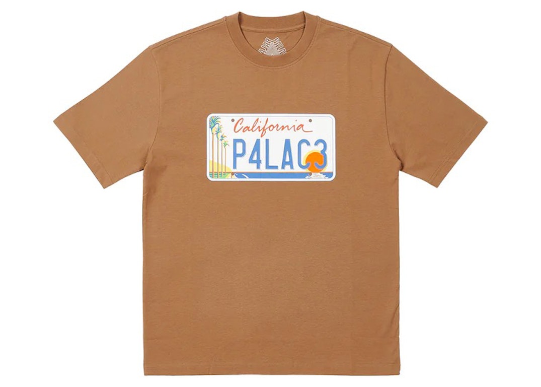 Pre-owned Palace Plate T-shirt Mocha