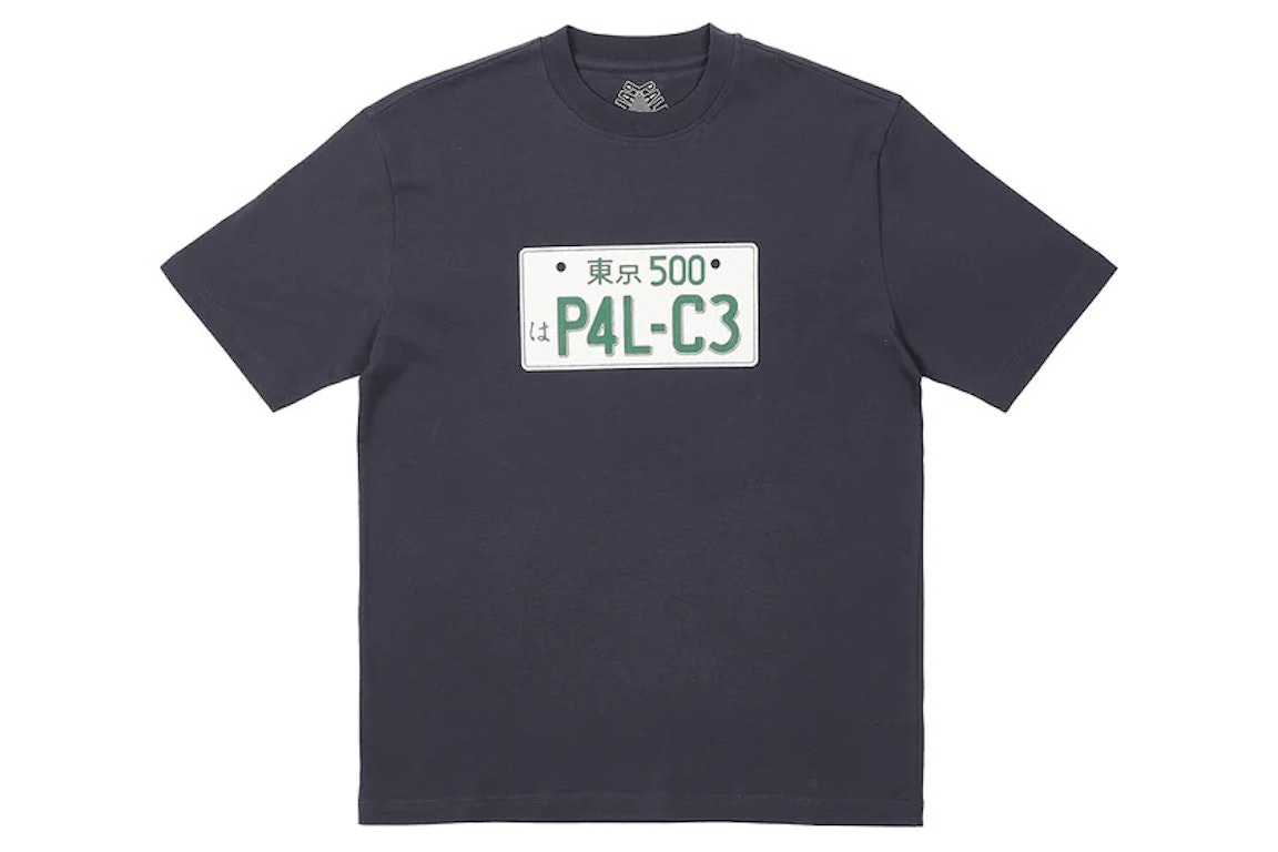 Pre-owned Palace Plate T-shirt Navy