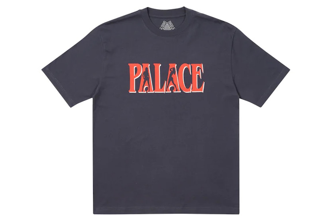 Pre-owned Palace Please T-shirt Navy