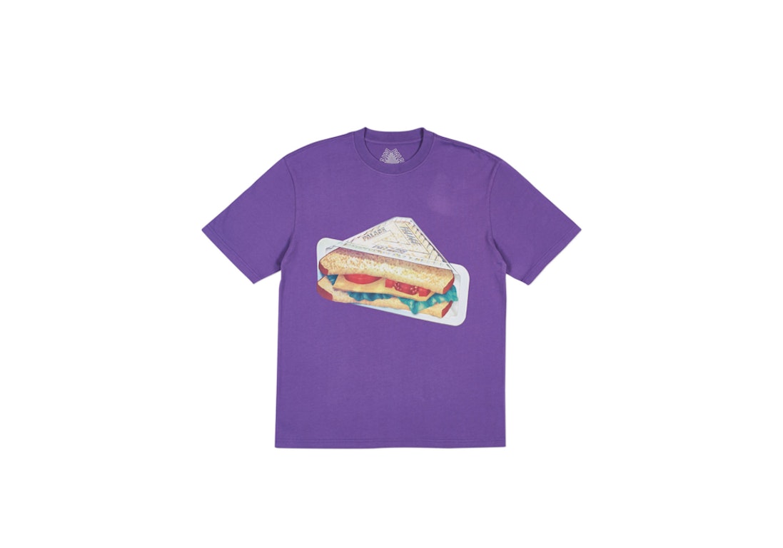Pre-owned Palace Plow Mans T-shirt Purple