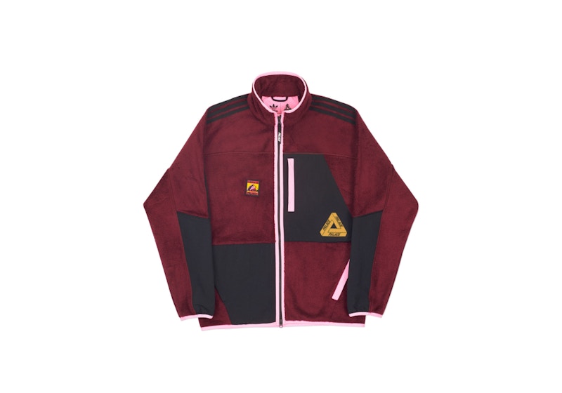 Palace Polar Track Top Maroon