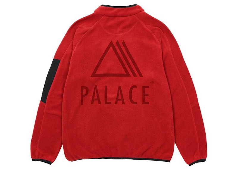 公式ショップ】 palace skateboards POLARTEC 1/4 purple - トップス