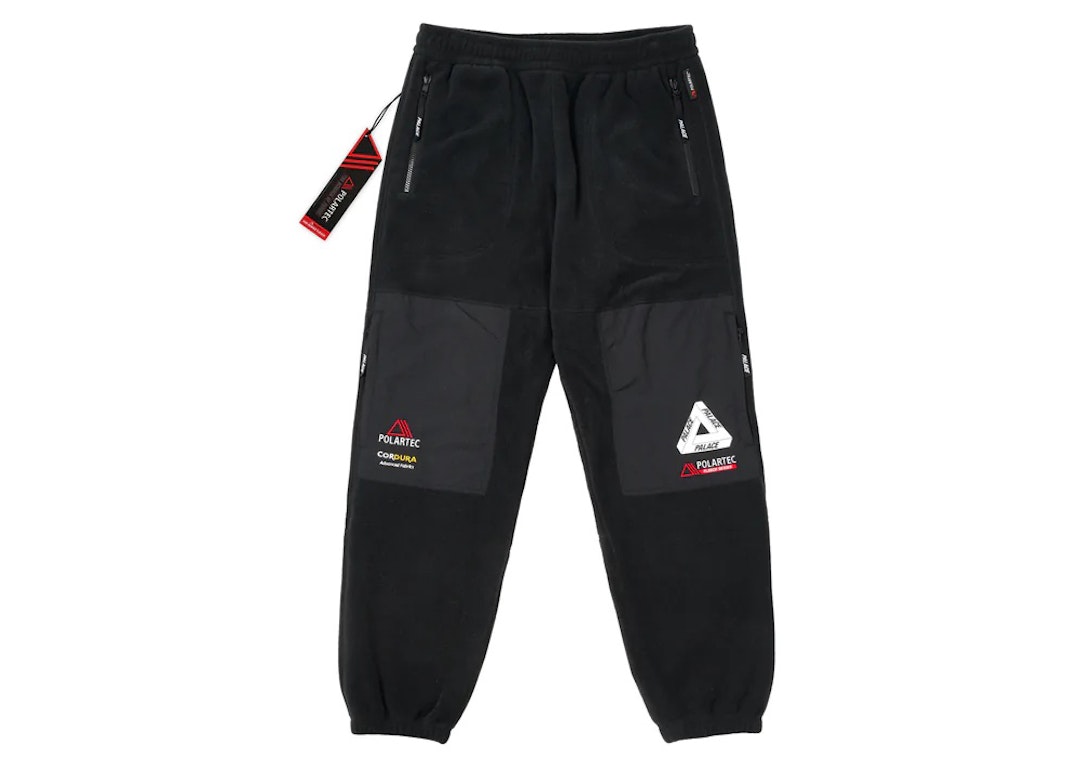 Pre-owned Palace Polartec Double Zip Jogger Black