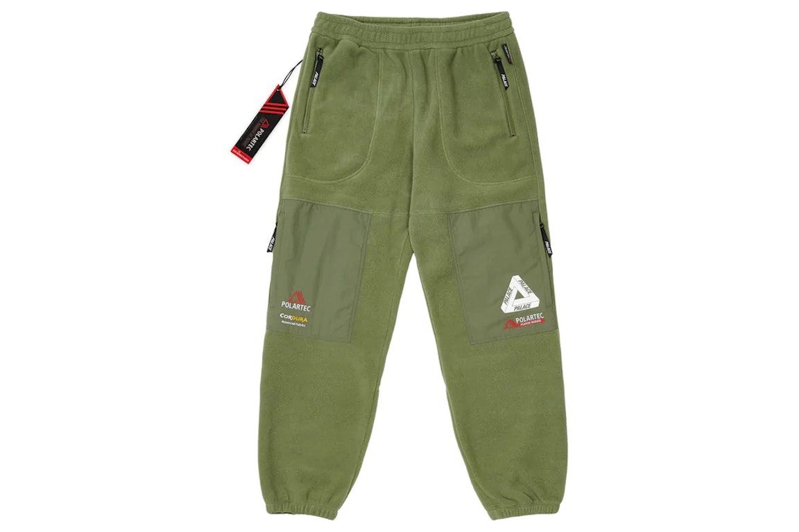 Pre-owned Palace Polartec Double Zip Jogger Olive