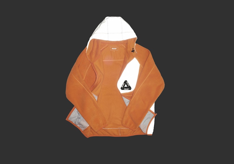 Palace Polartec Flecto Jacket Orange Men's - FW19 - US