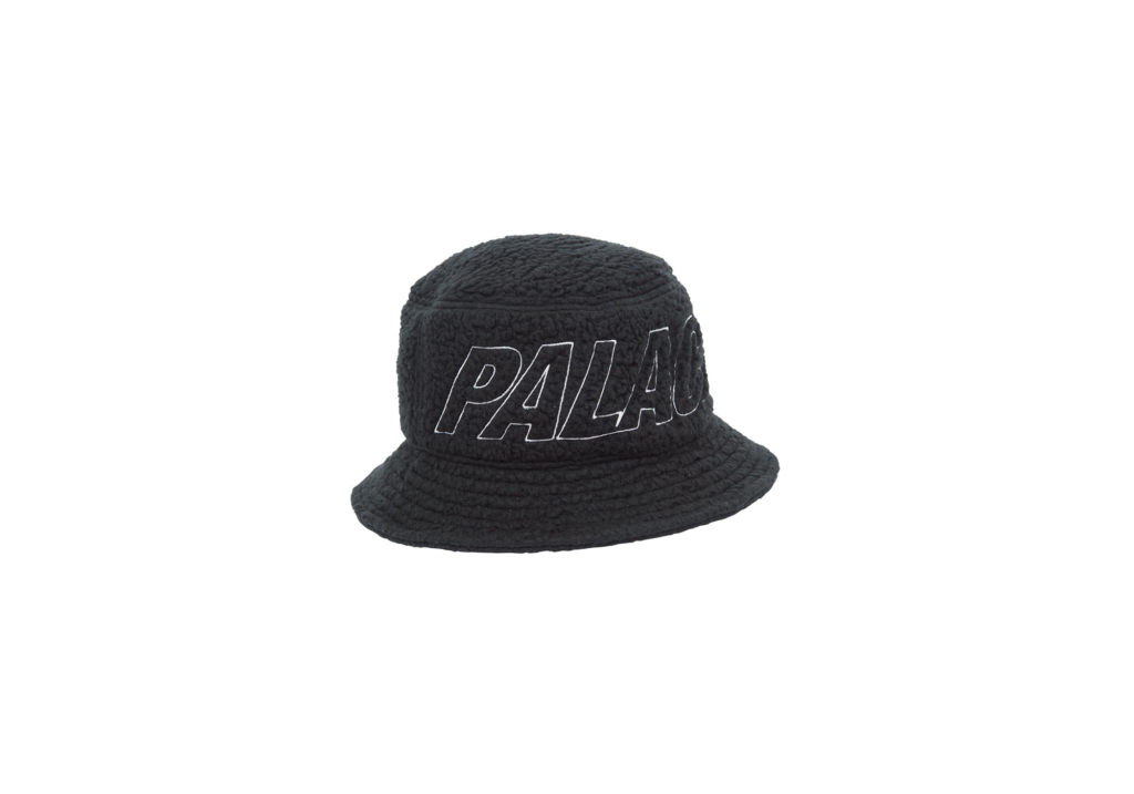 Palace Polartec Lazer Bucket Hat Black