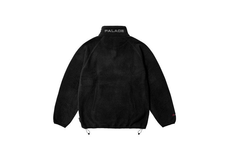 状態新品23FW PALACE TECH FLEECE FUNNEL M 黒 フリース