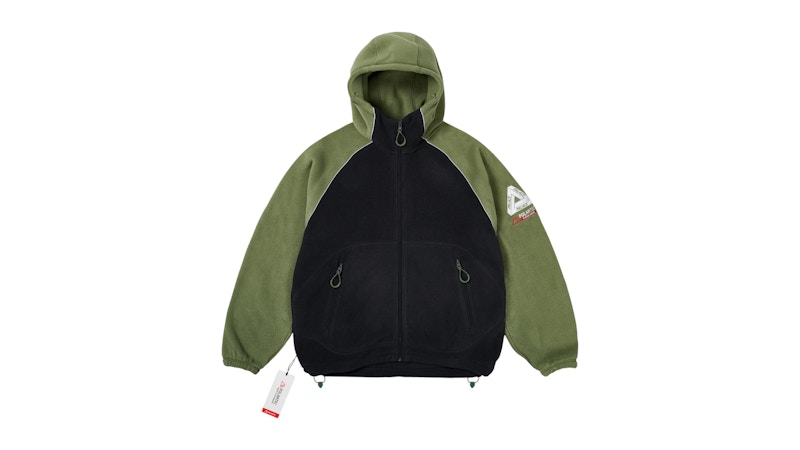 Palace Polartec Jacket Olive/Black Men's - FW25 - US