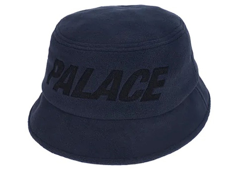 Palace Polartec Lazer Bucket Hat Navy Men's - FW22 - US