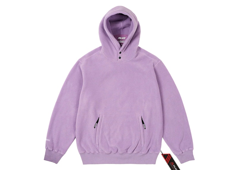 Palace Polartec Lazer Hood Lilac Men's - FW23 - GB