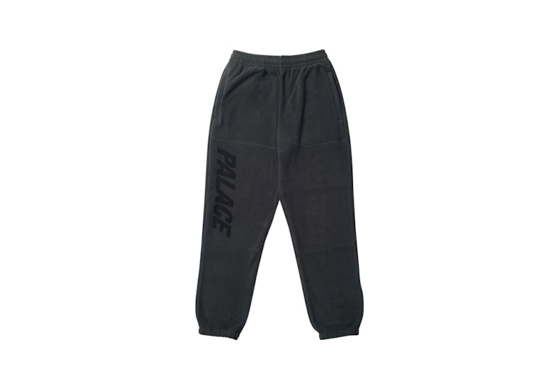 Palace Polartec Double Zip Jogger Black Men's - FW22 - US