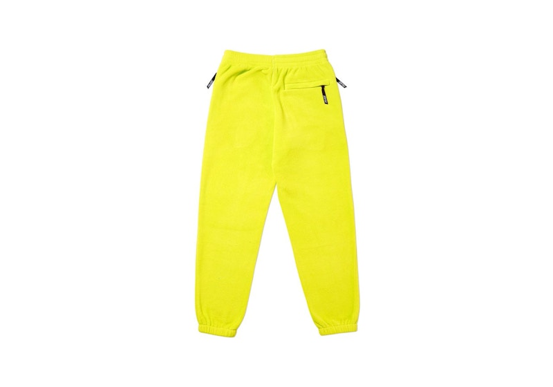 Palace Polartec Lazer Joggers Hi Vis Yellow Men's - FW19 - US