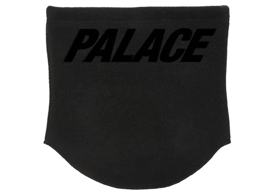 Palace Polartec Lazer Neck Warmer (FW22) Black - FW22 - US