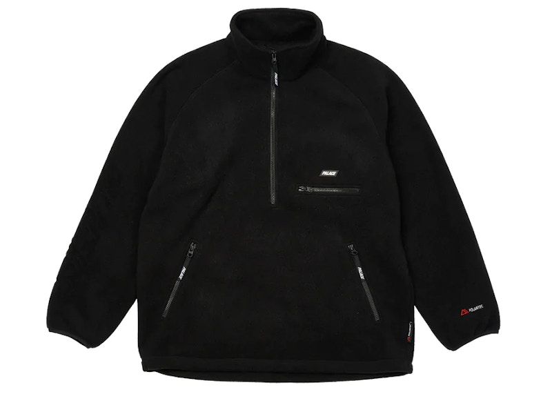 Palace Polartec Lazer Outer 1/2 Zip Black メンズ - FW22 - JP