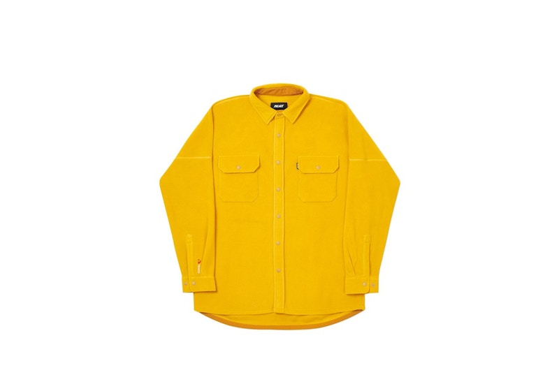 Palace Polartec Lazer Shirt Gold Men's - FW20 - US