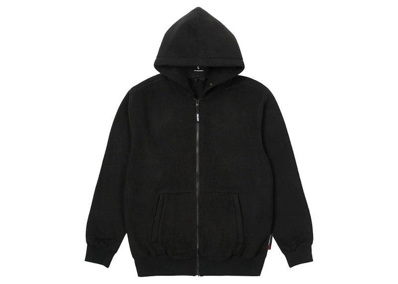 Palace Polartec Lazer Zip Hood Black Men's - FW22 - US