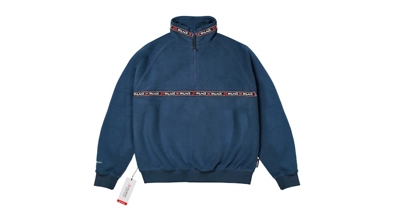 Palace Polartec Om 1/4 Zip Navy Men's - SS26 - US